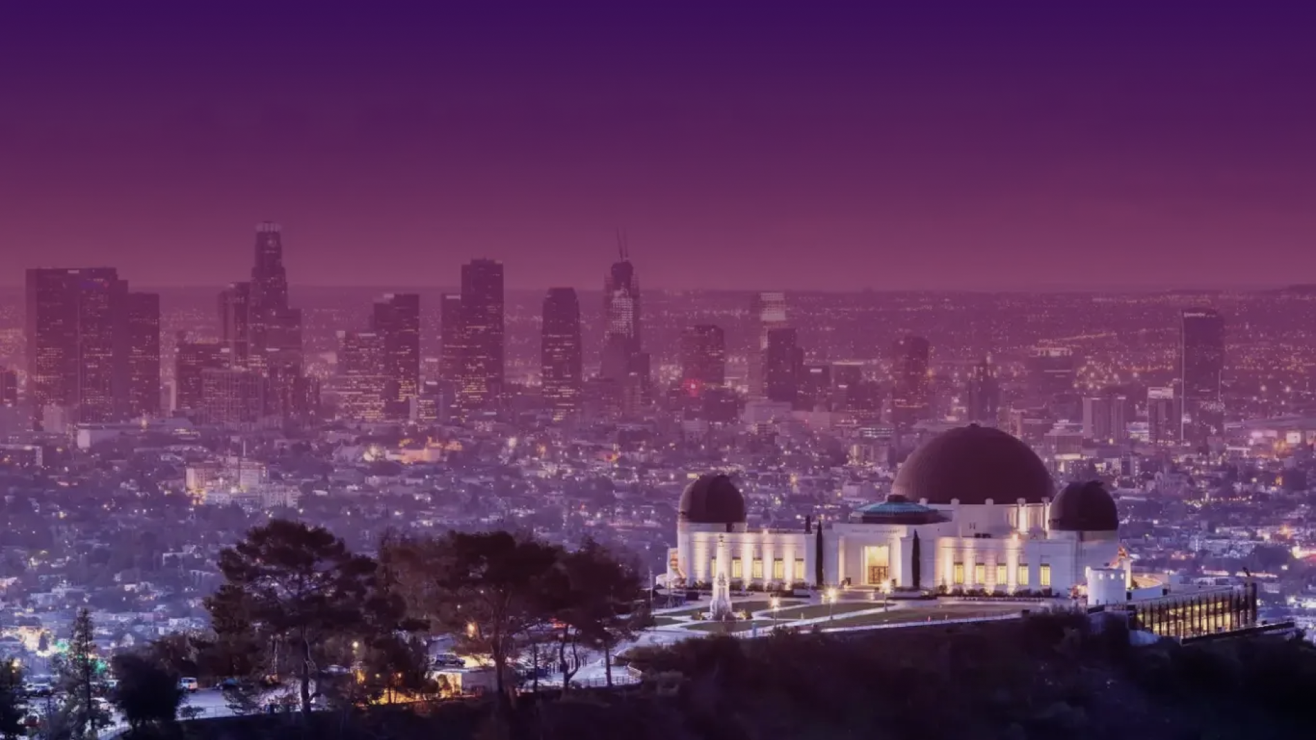 City view. Moving services in California